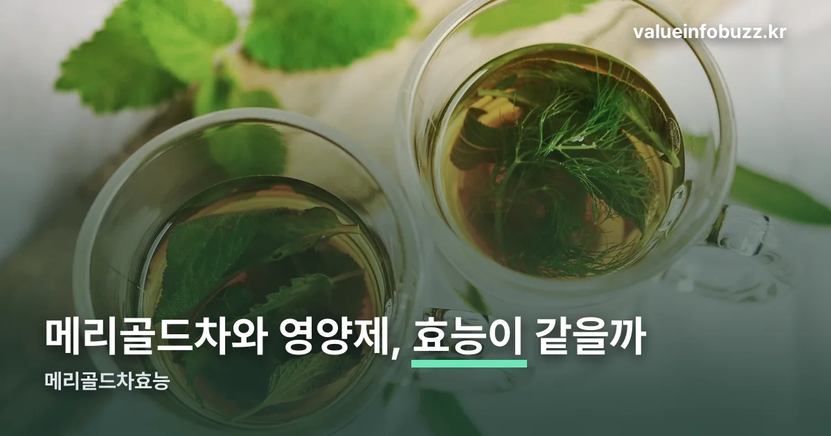 메리골드차효능 정리 썸네일